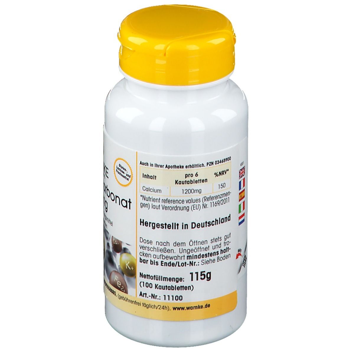 Calciumcarbonat 500 Kautabletten