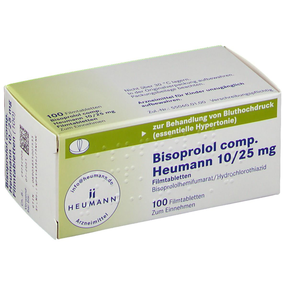 Bisoprolol comp. Heumann 10/25 mg