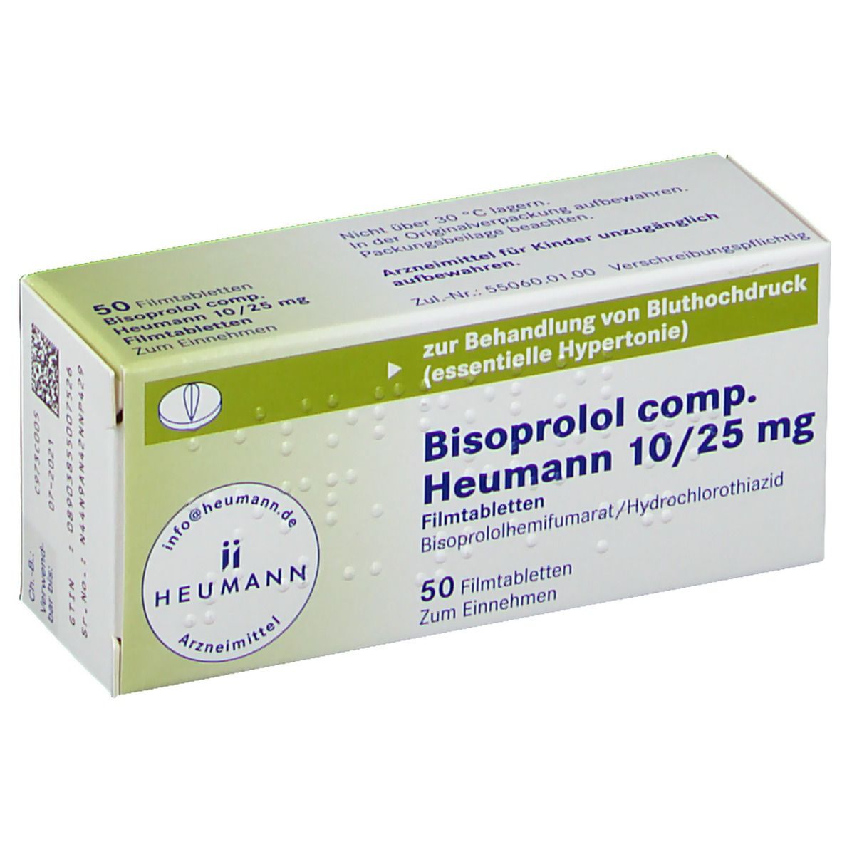 Bisoprolol comp. Heumann 10/25 mg