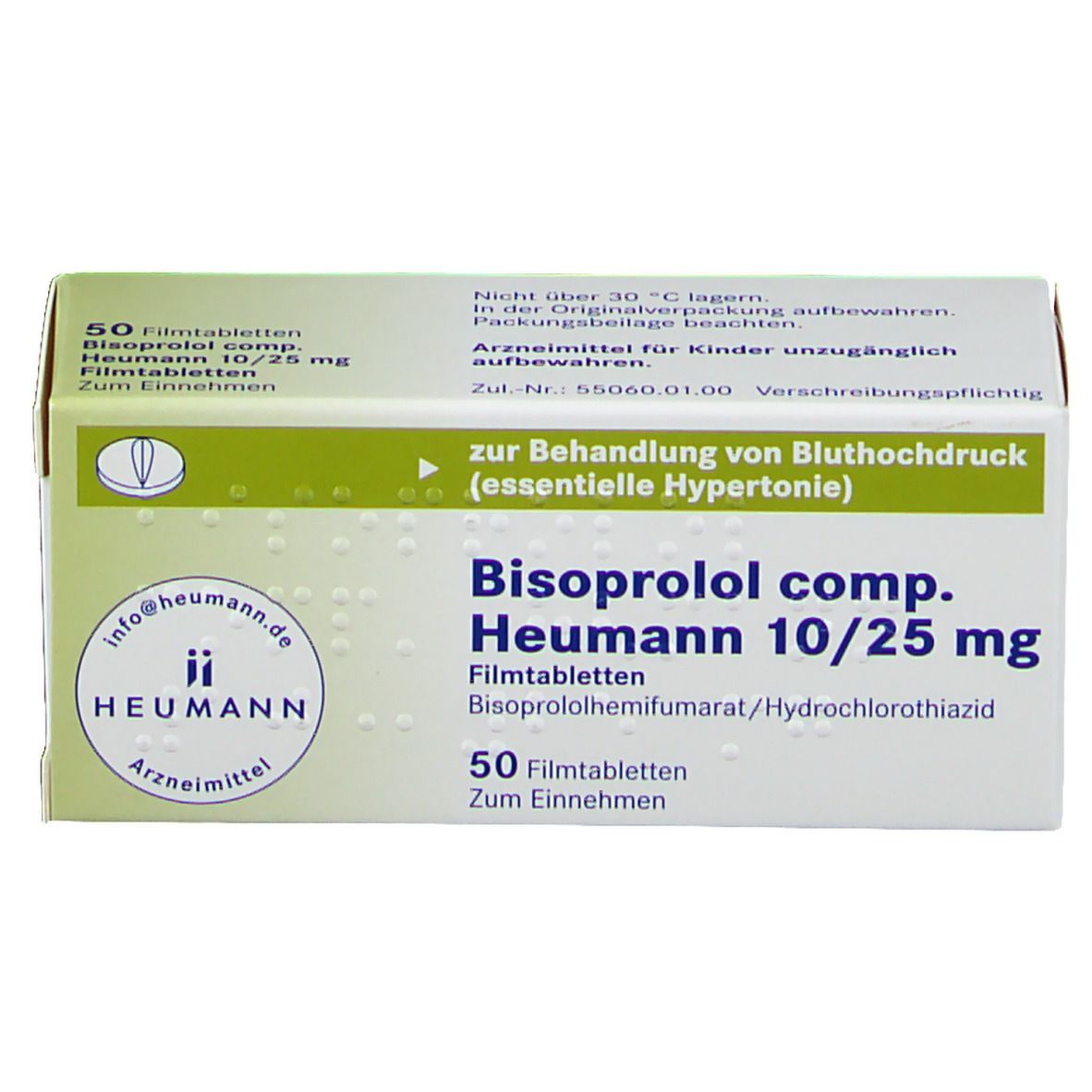 Bisoprolol comp. Heumann 10/25 mg