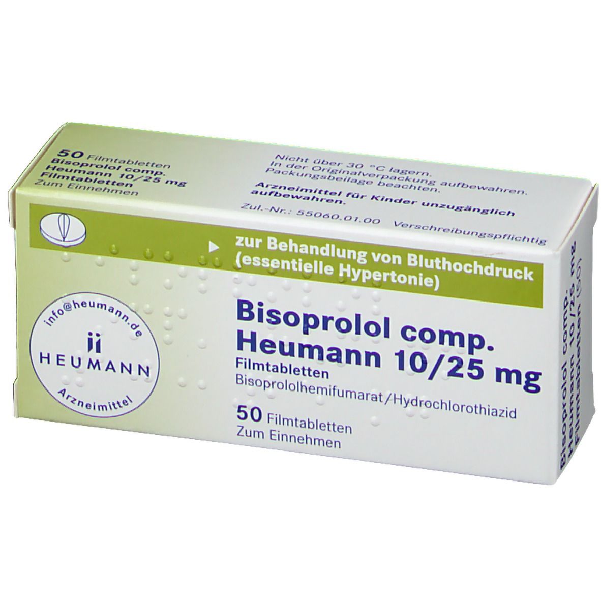 Bisoprolol comp. Heumann 10/25 mg