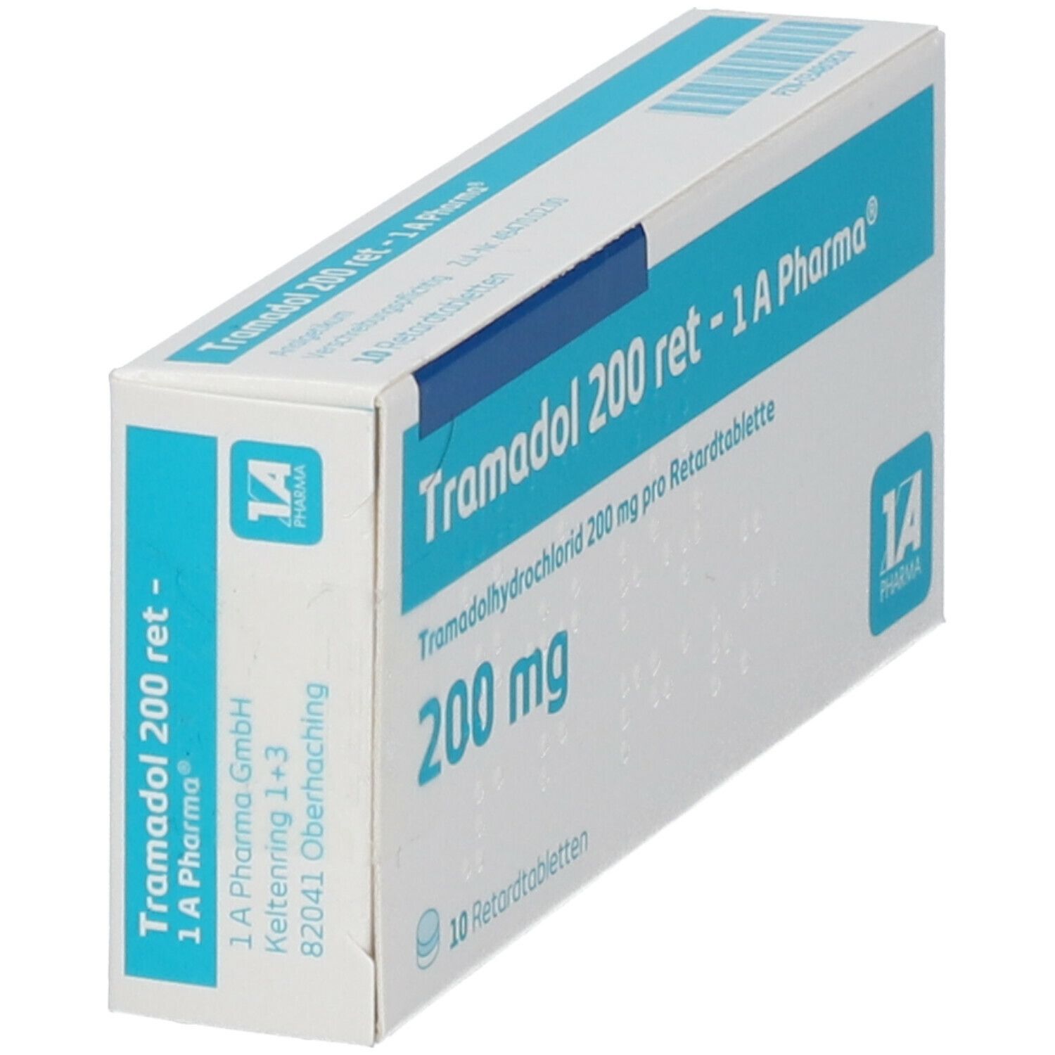 Tramadol 200 ret-1A Pharma Retardtabletten 10 St Retard-Tabletten