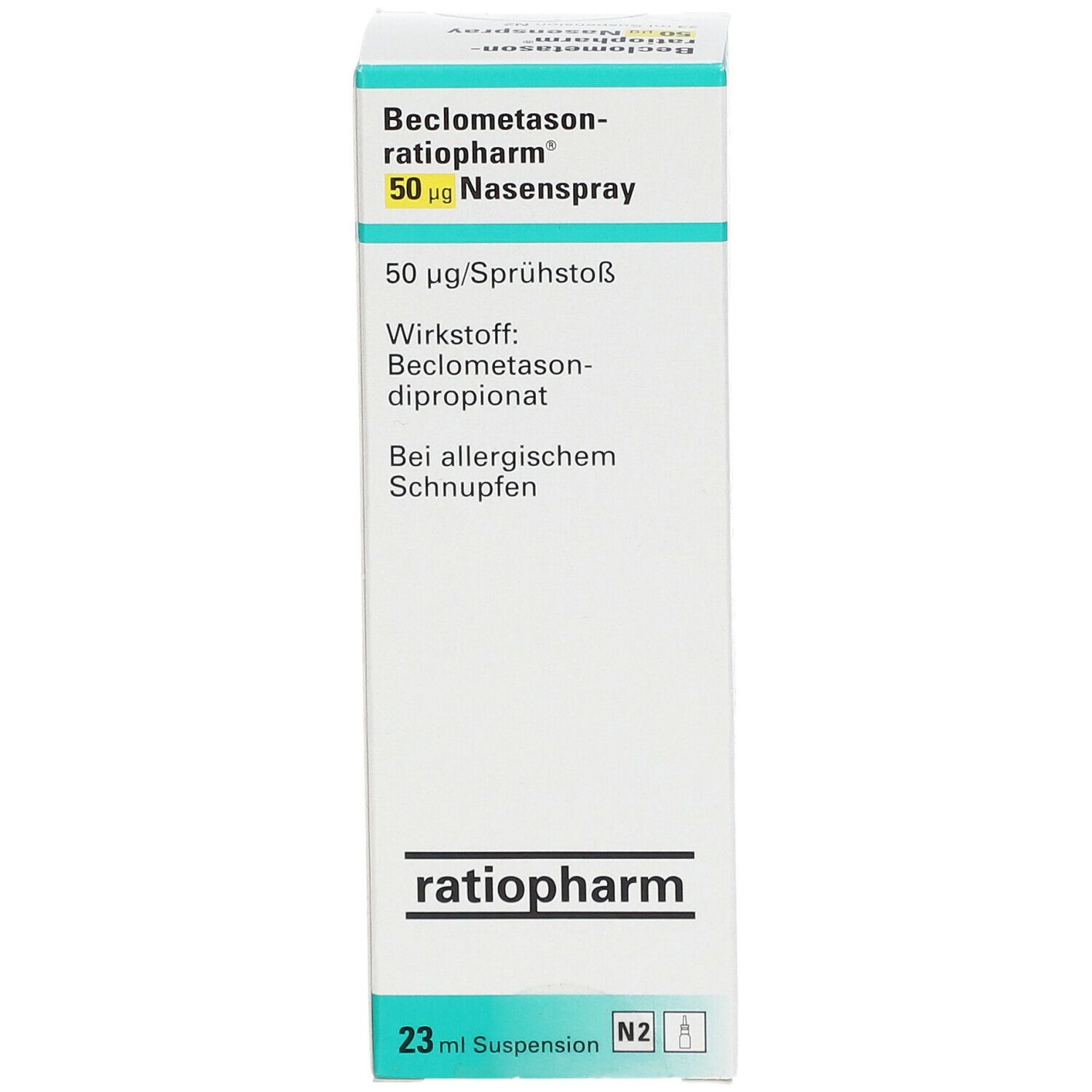 Beclometason-ratiopharm® 50 µg
