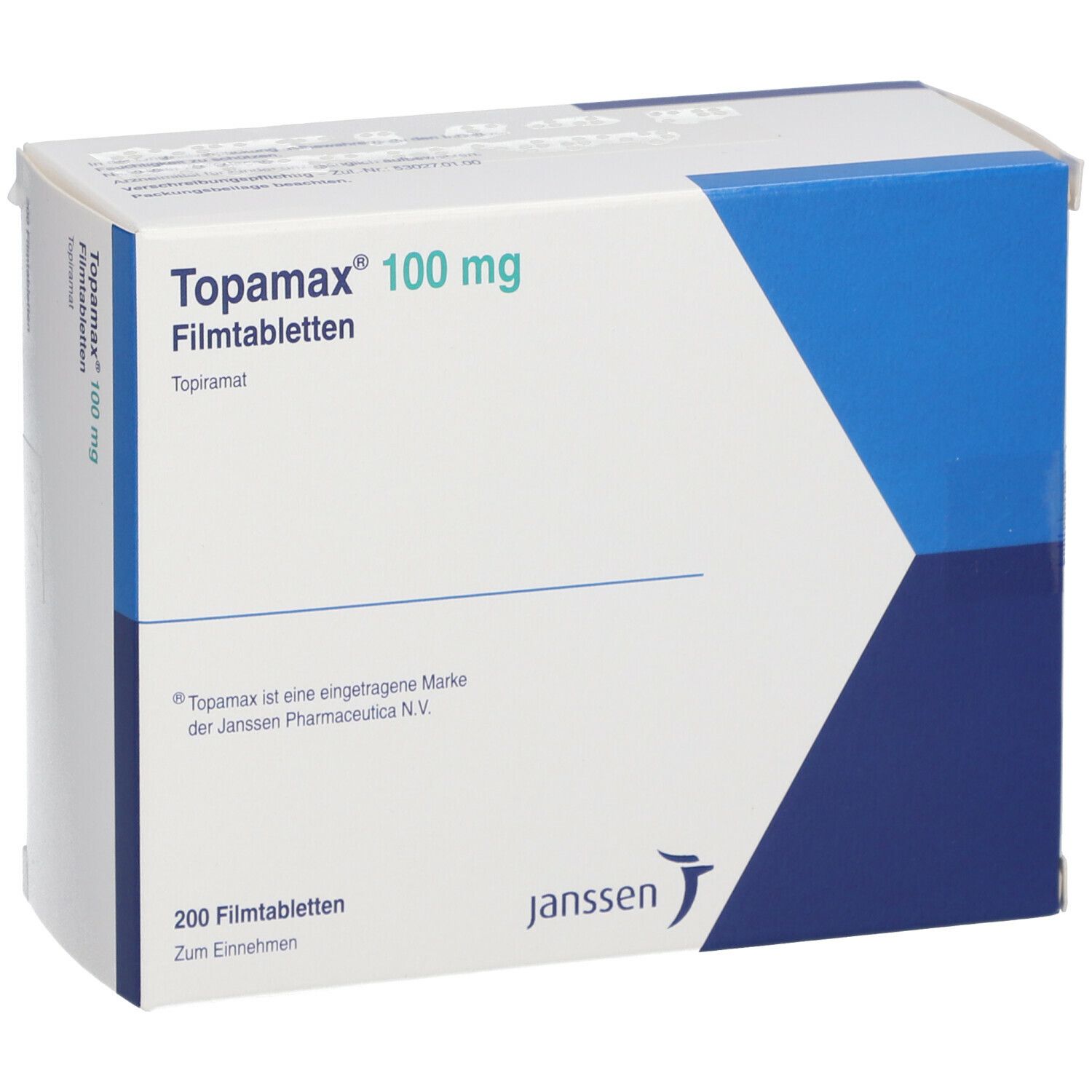 Topamax 100 mg 200 St mit dem E-Rezept kaufen - Shop Apotheke