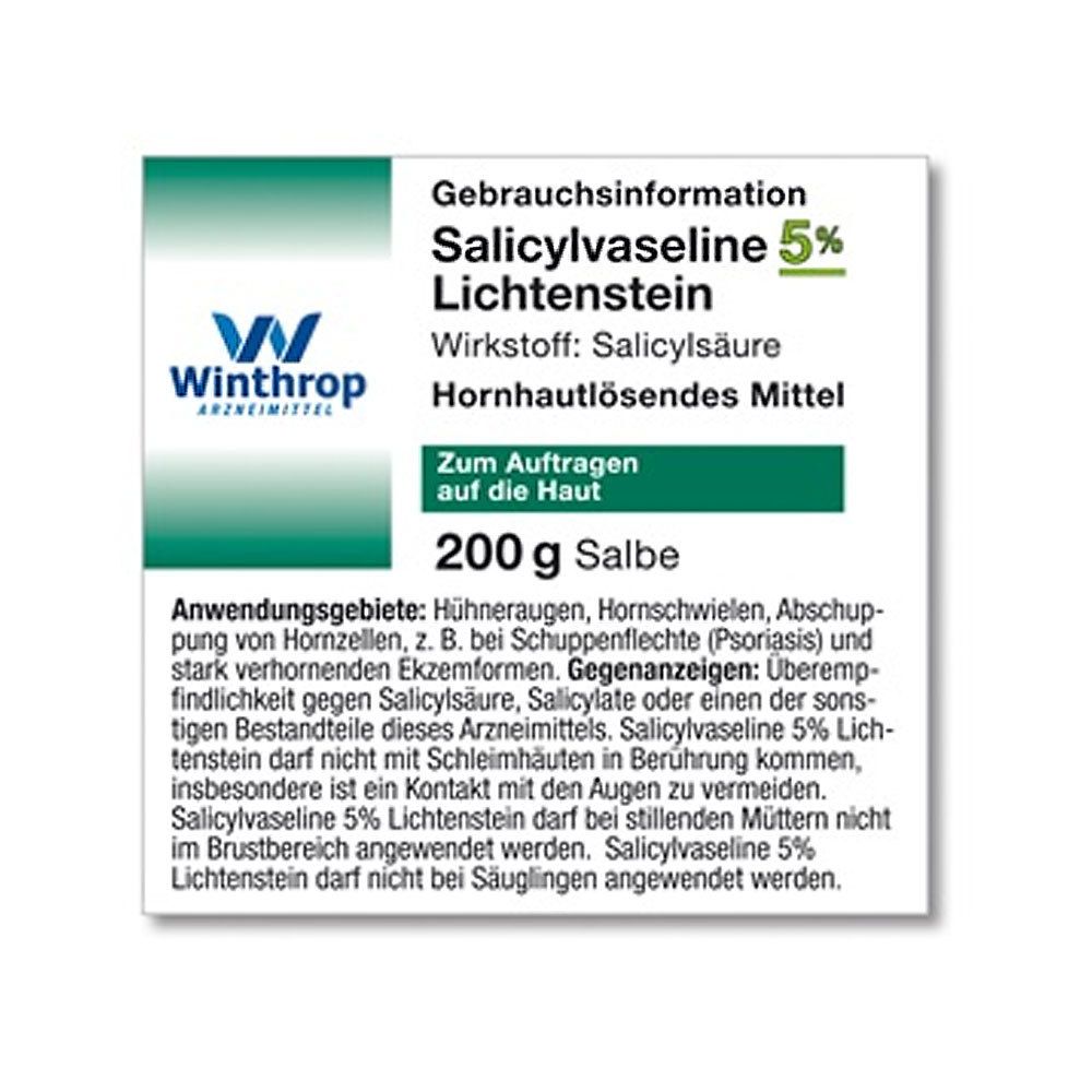 Salicylvaseline 5% Lichtenstein