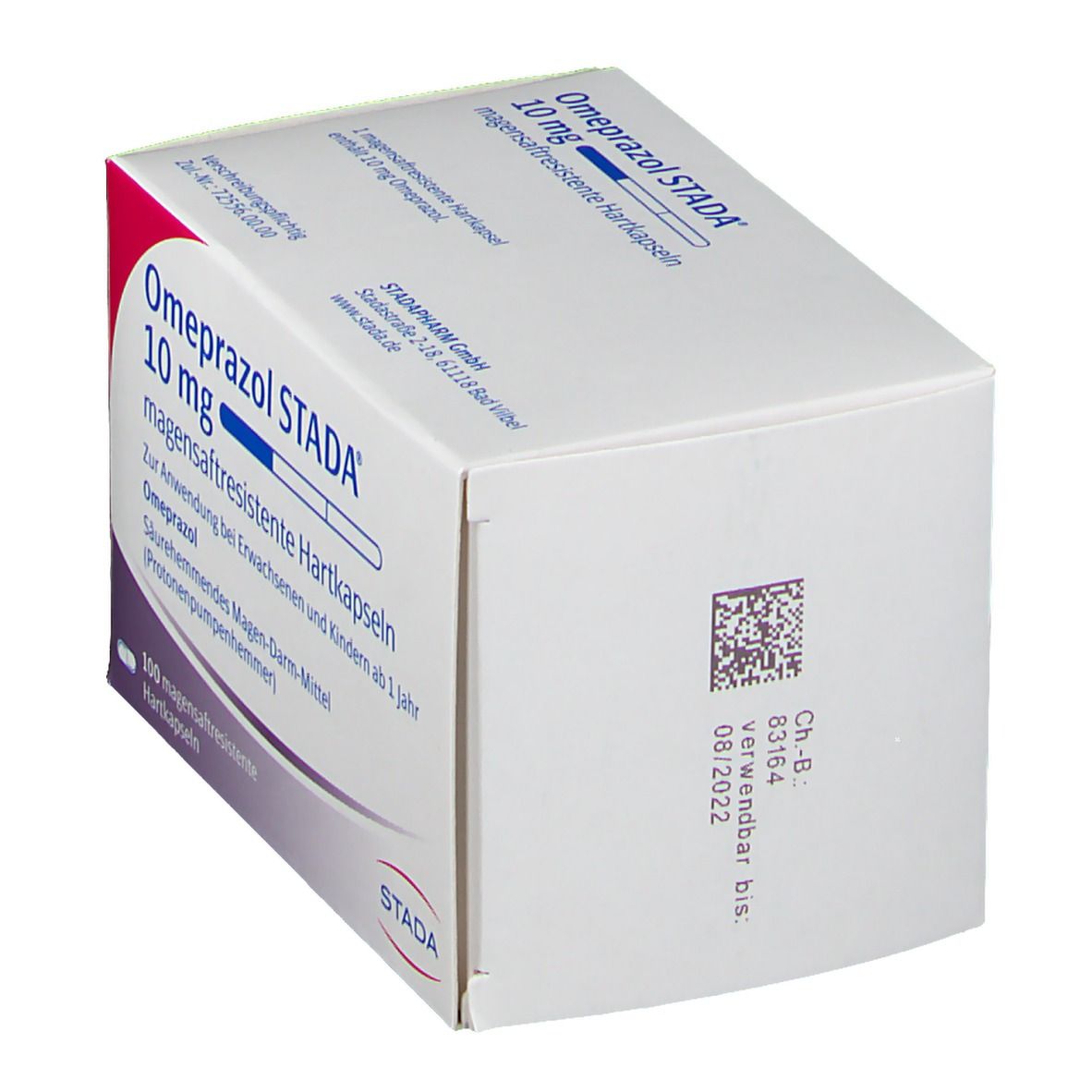 Omeprazol Stada 10 mg magensaftresist.Hartkapseln 100 St Magensaftresistente Hartkapseln