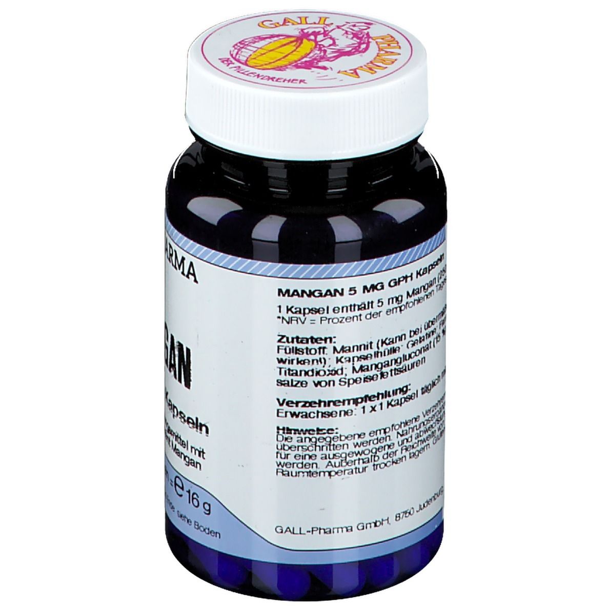 GALL PHARMA Mangan 5mg