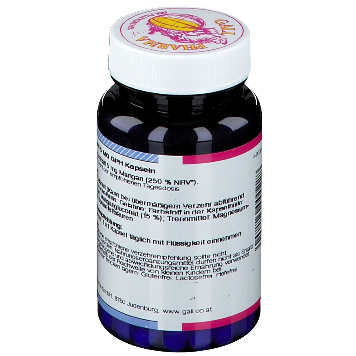 GALL PHARMA Mangan 5mg