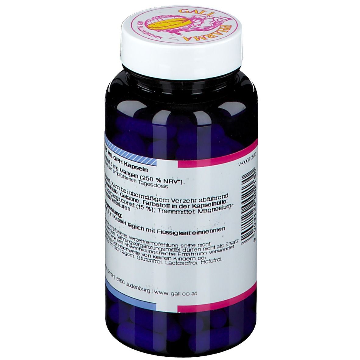 GALL PHARMA Mangan 5 mg