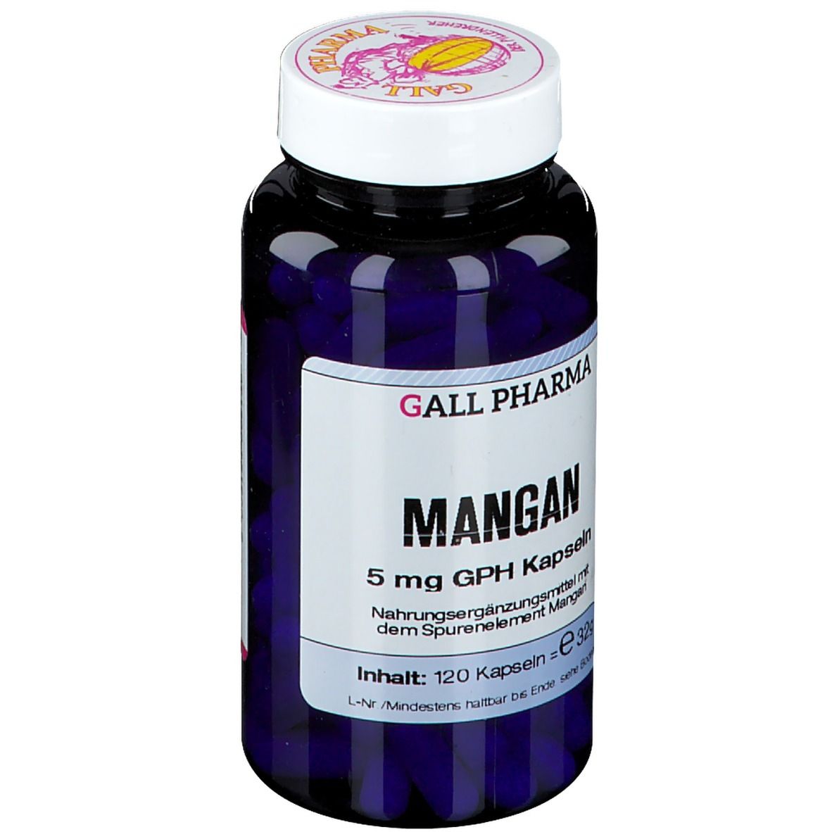 GALL PHARMA Mangan 5 mg