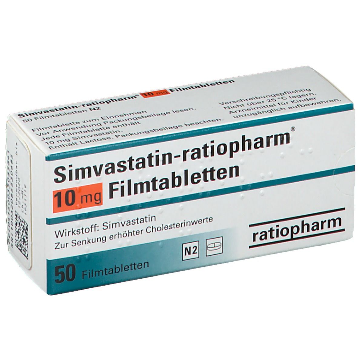 Simvastatin-ratiopharm® 10 mg