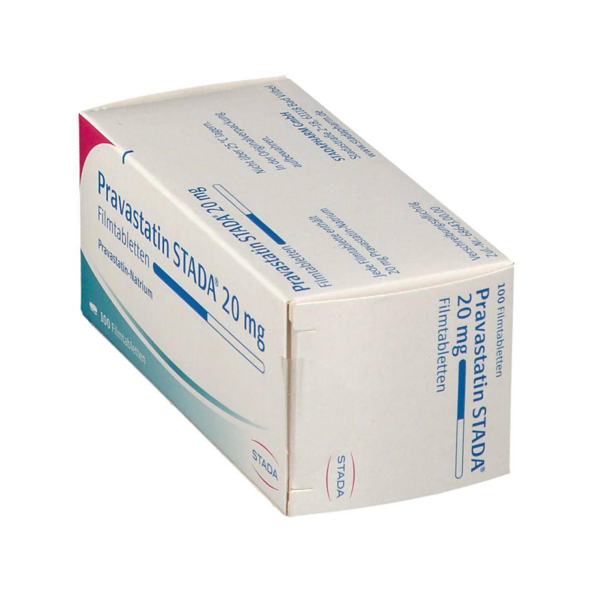 Pravastatin Stada 20 mg Filmtabletten 100 St