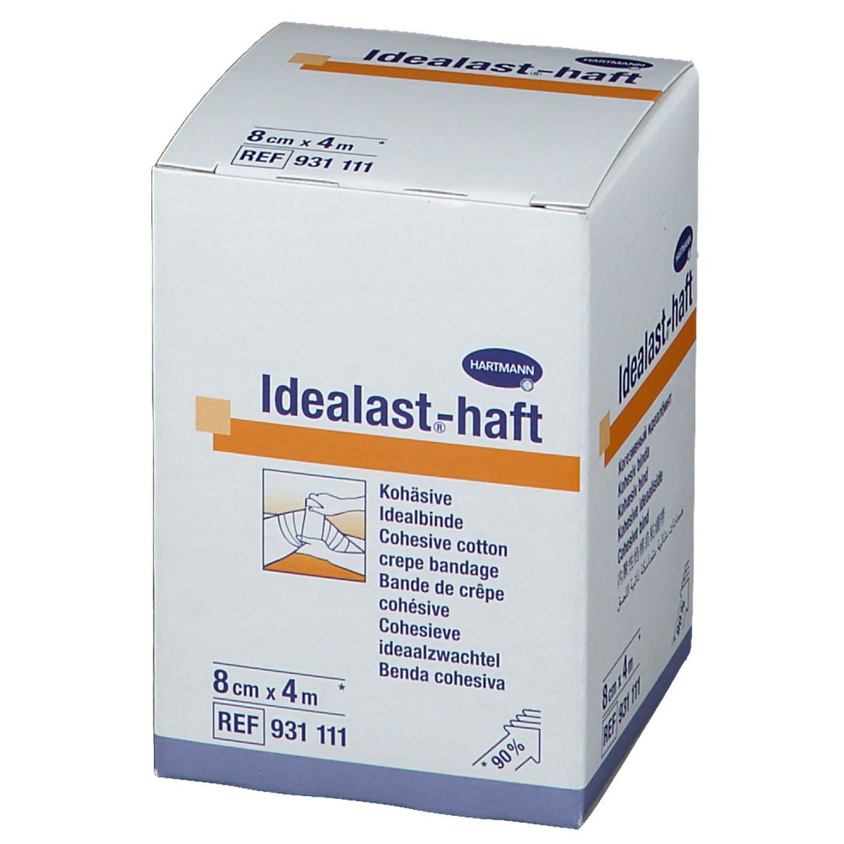Idealast®-haft Idealbinde 8 cm x 4 m