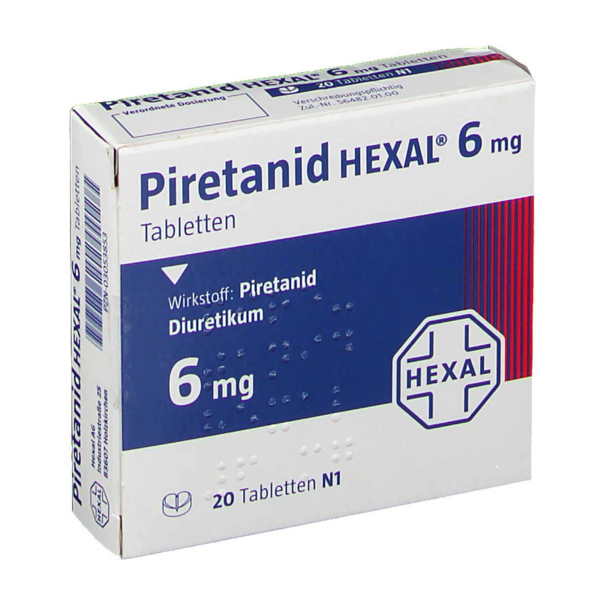 Piretanid HEXAL® 6 mg