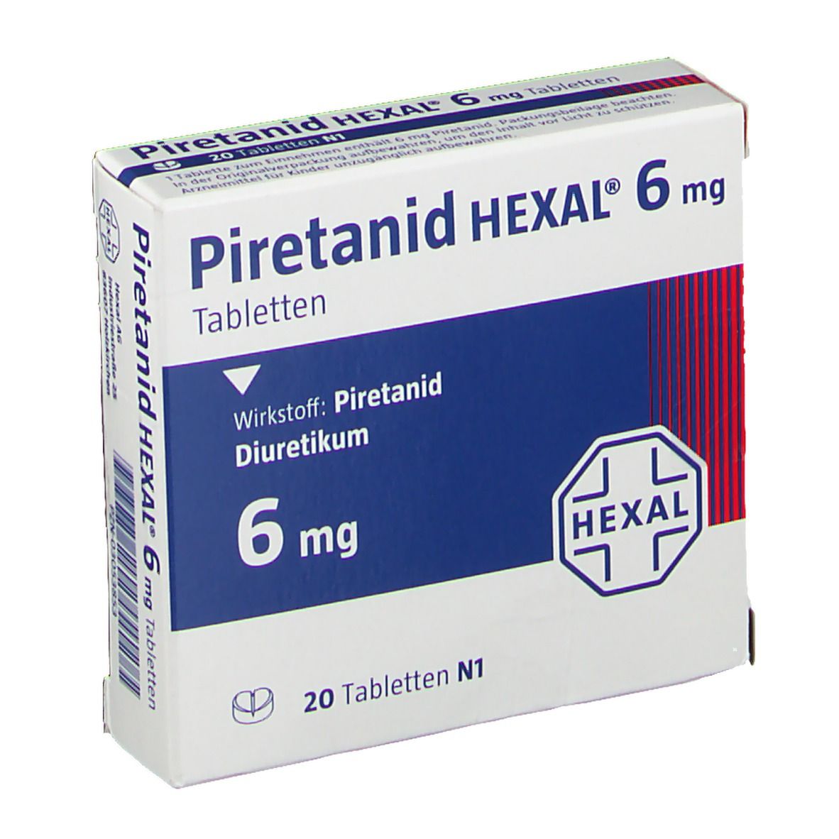 Piretanid HEXAL® 6 mg