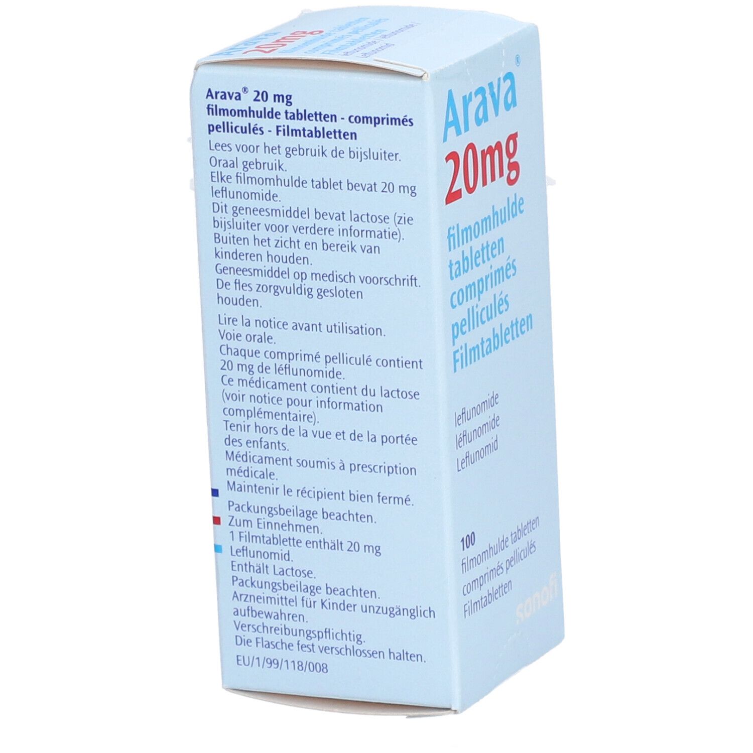 Arava 20 mg Filmtabletten 100 St