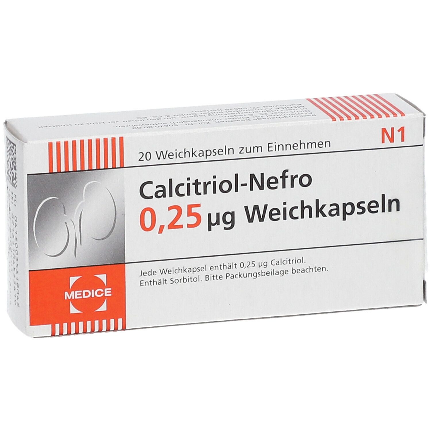 Calcitriol-Nefro 0,25 ug