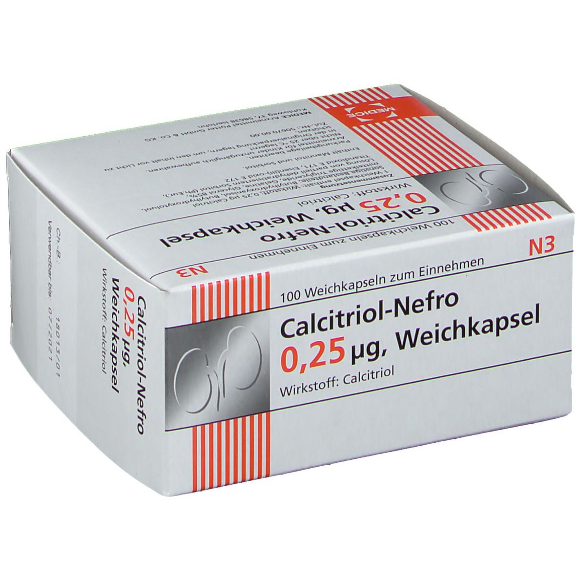 Calcitriol-Nefro 0,25 µg