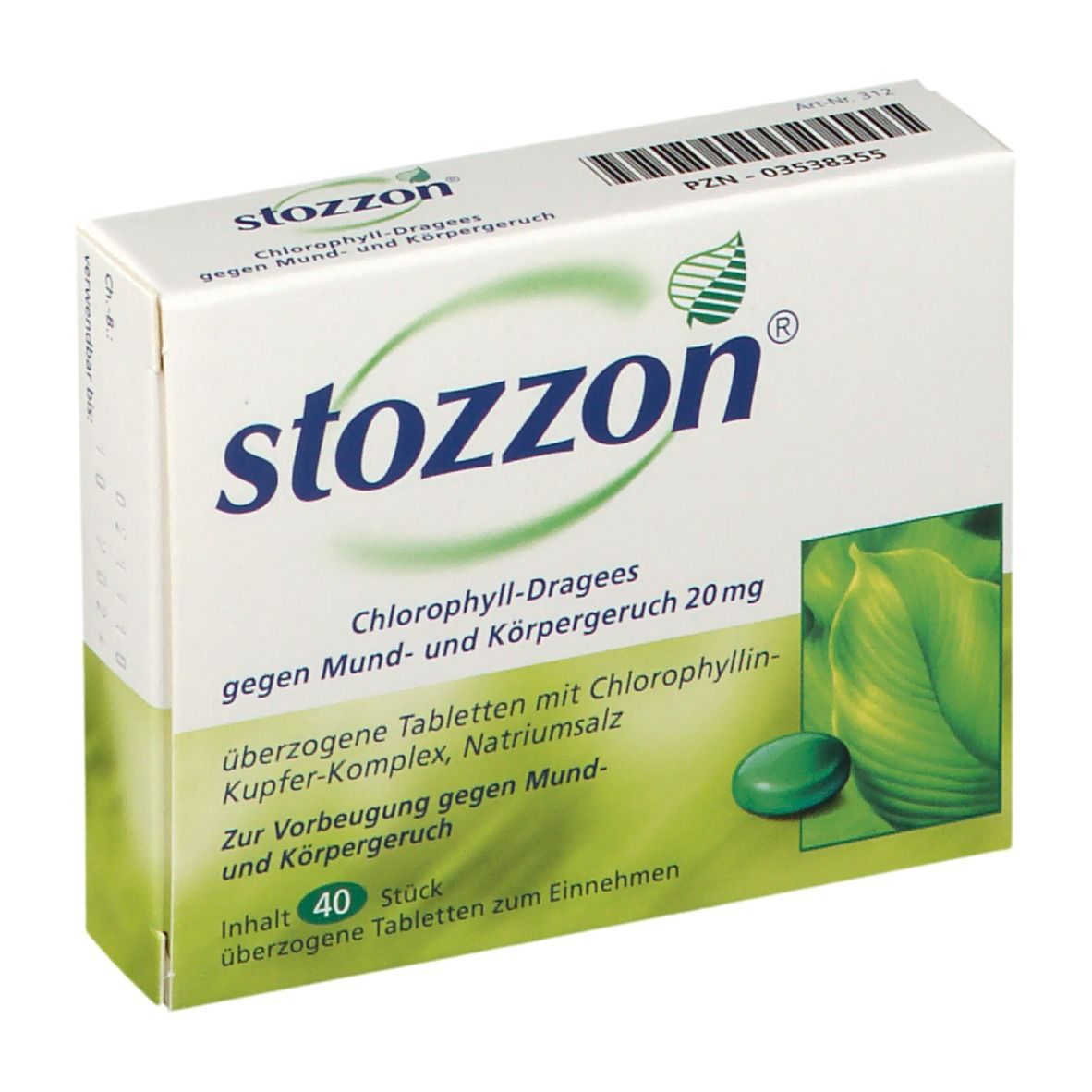 stozzon® Chlorophyll-Dragees
