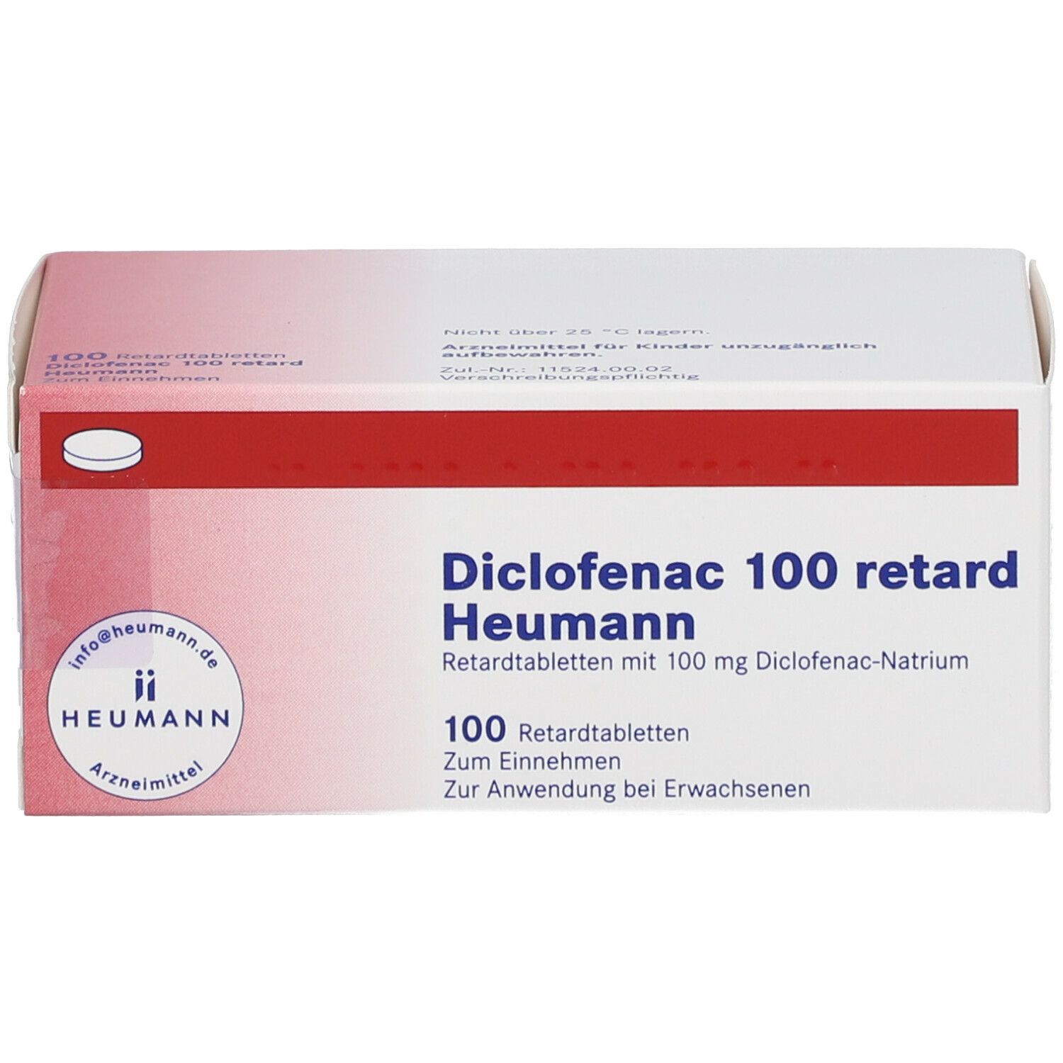Diclofenac 100 retard Heumann