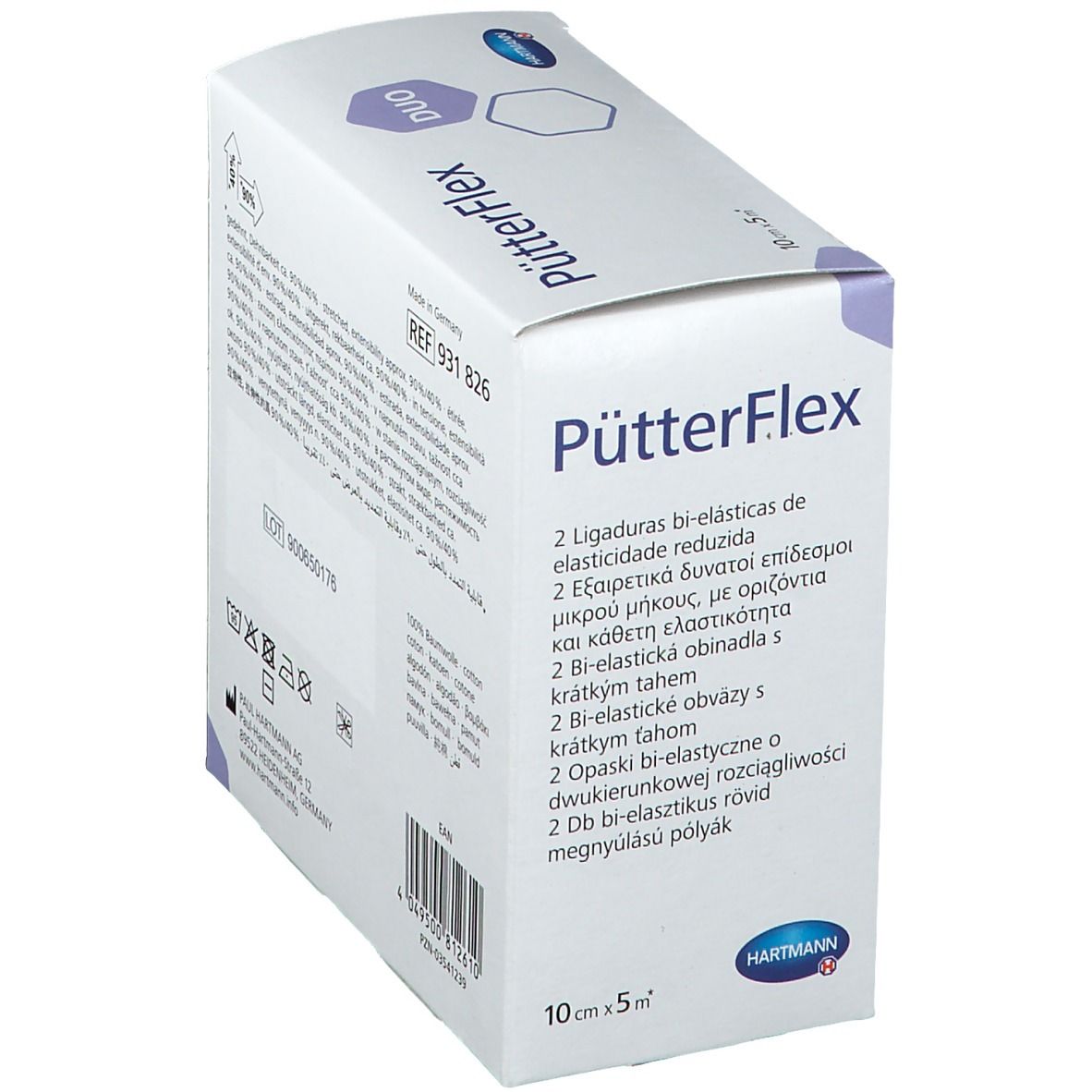 PütterFlex Binde 10 cm x 5 m Duo