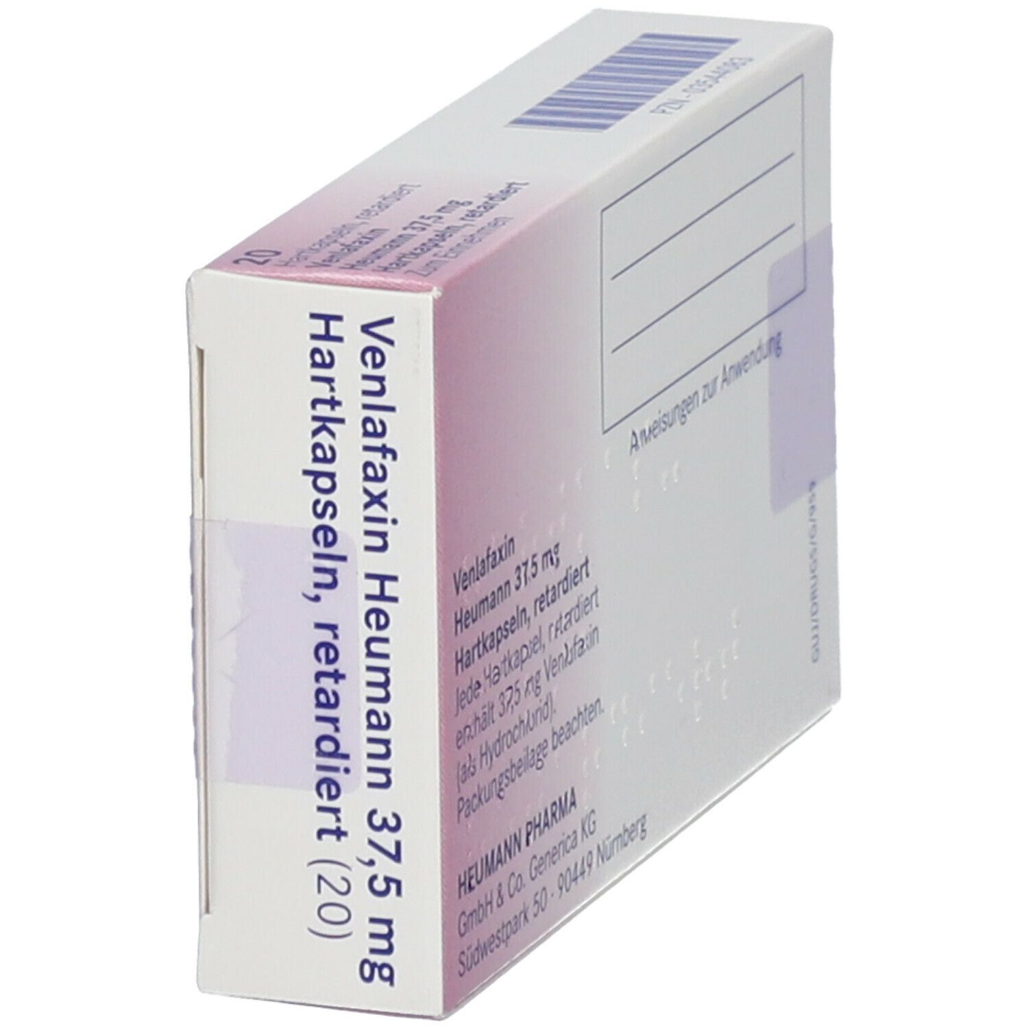 Venlafaxin Heumann 37,5 mg Hartkapseln, retardiert