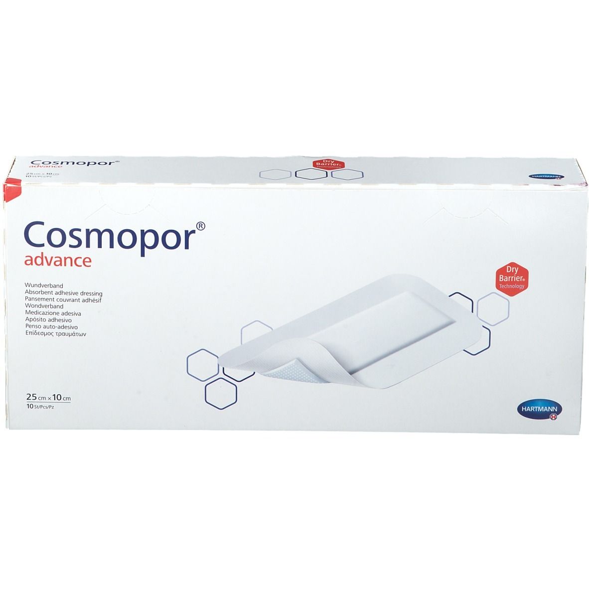 Cosmopor® Advance 10 x 25 cm