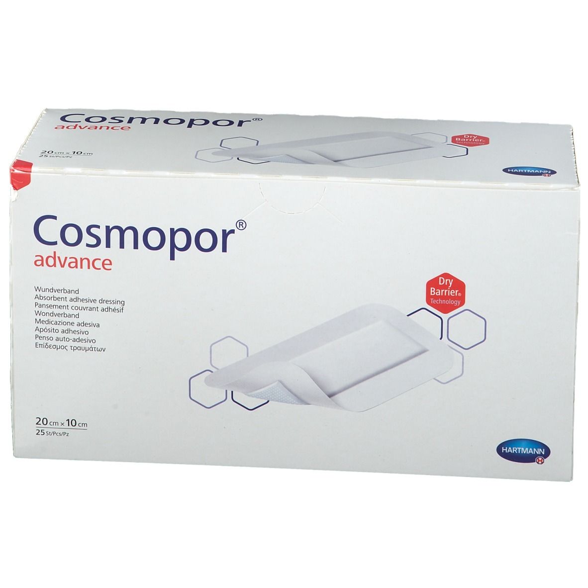 Cosmopor® Advance 10 x 20 cm 25 St - SHOP APOTHEKE
