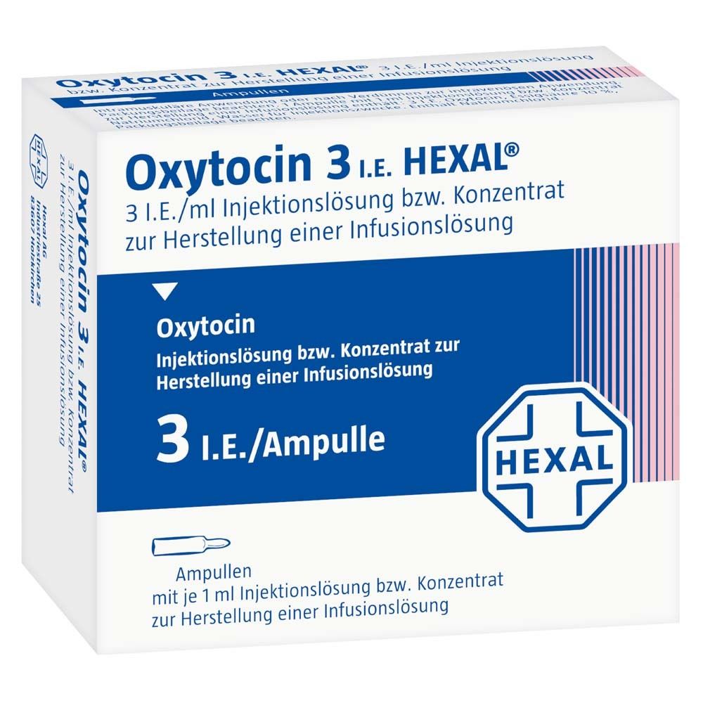 Oxytocin 3 I.E. HEXAL®