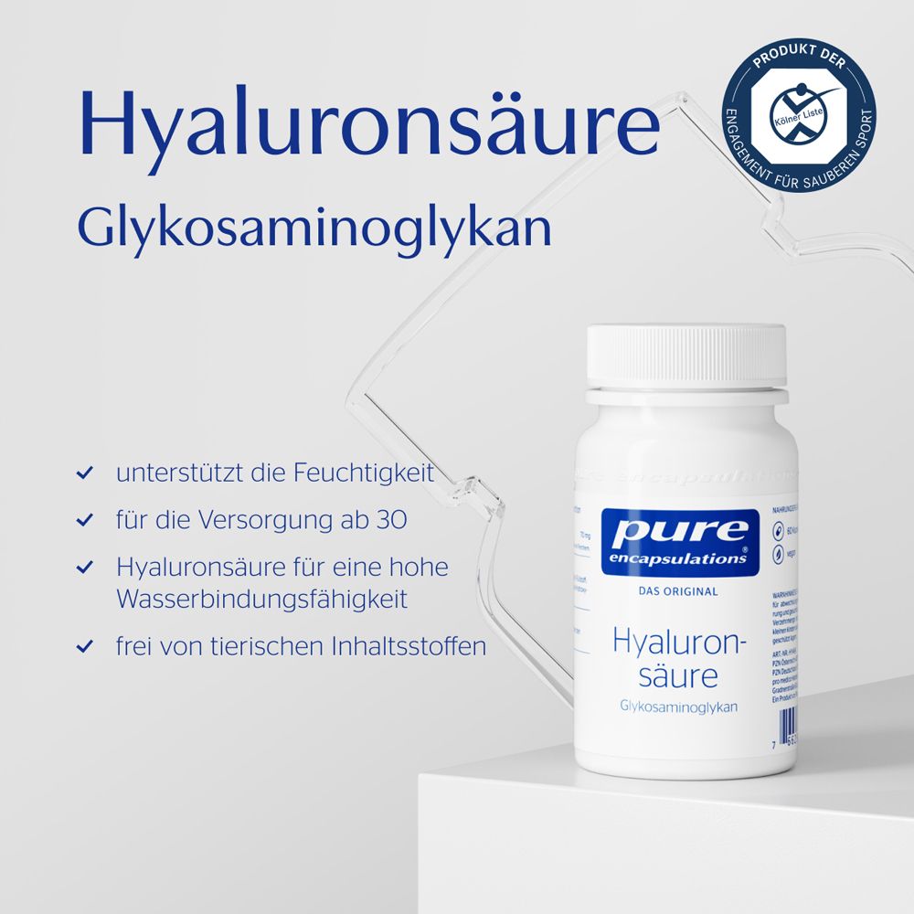 Pure Encapsulations Hyaluronsäure Kapseln 60 St