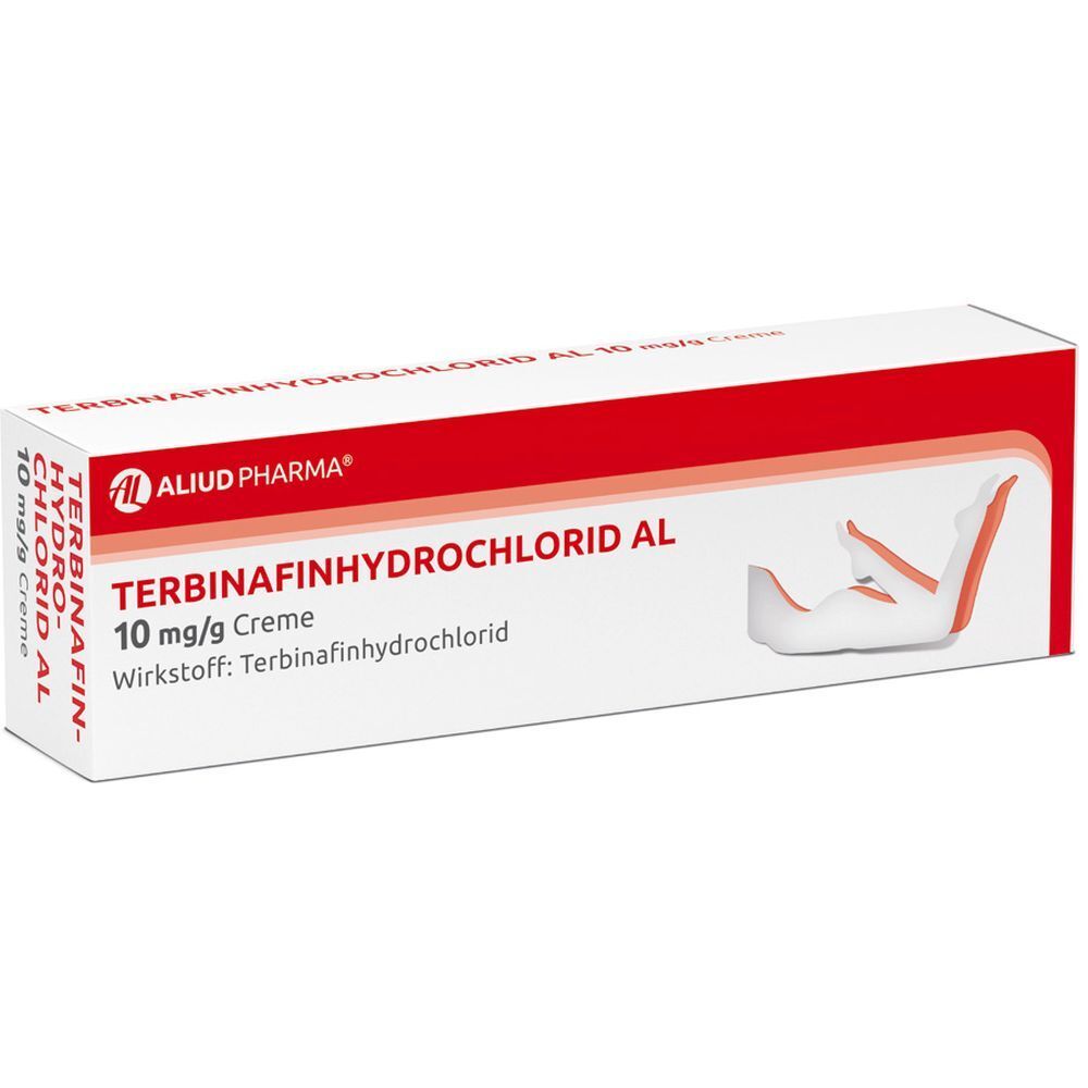 Terbinafinhydrochlorid AL 10 mg/g Creme bei Fußpilz