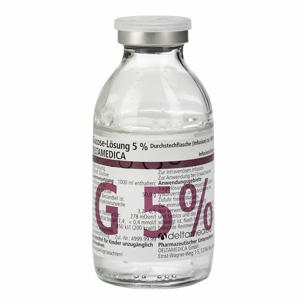 Glucose-Lösung 5 % DELTAMEDICA