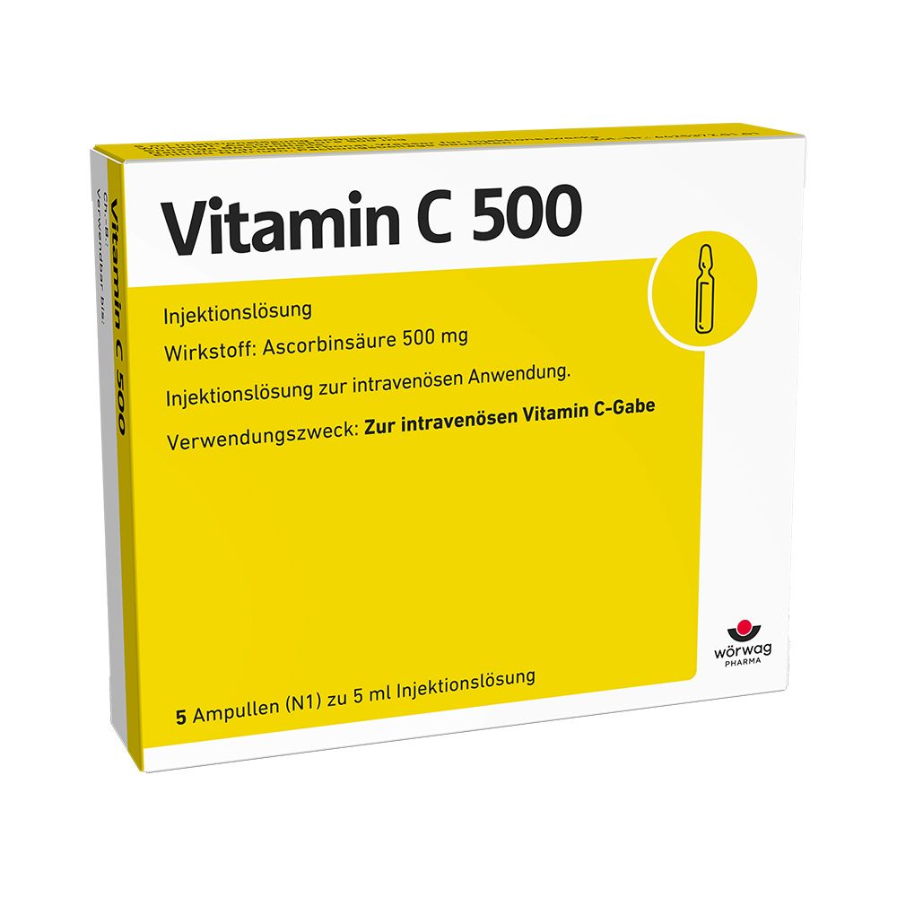 Vitamin C 500 Injektionslösung