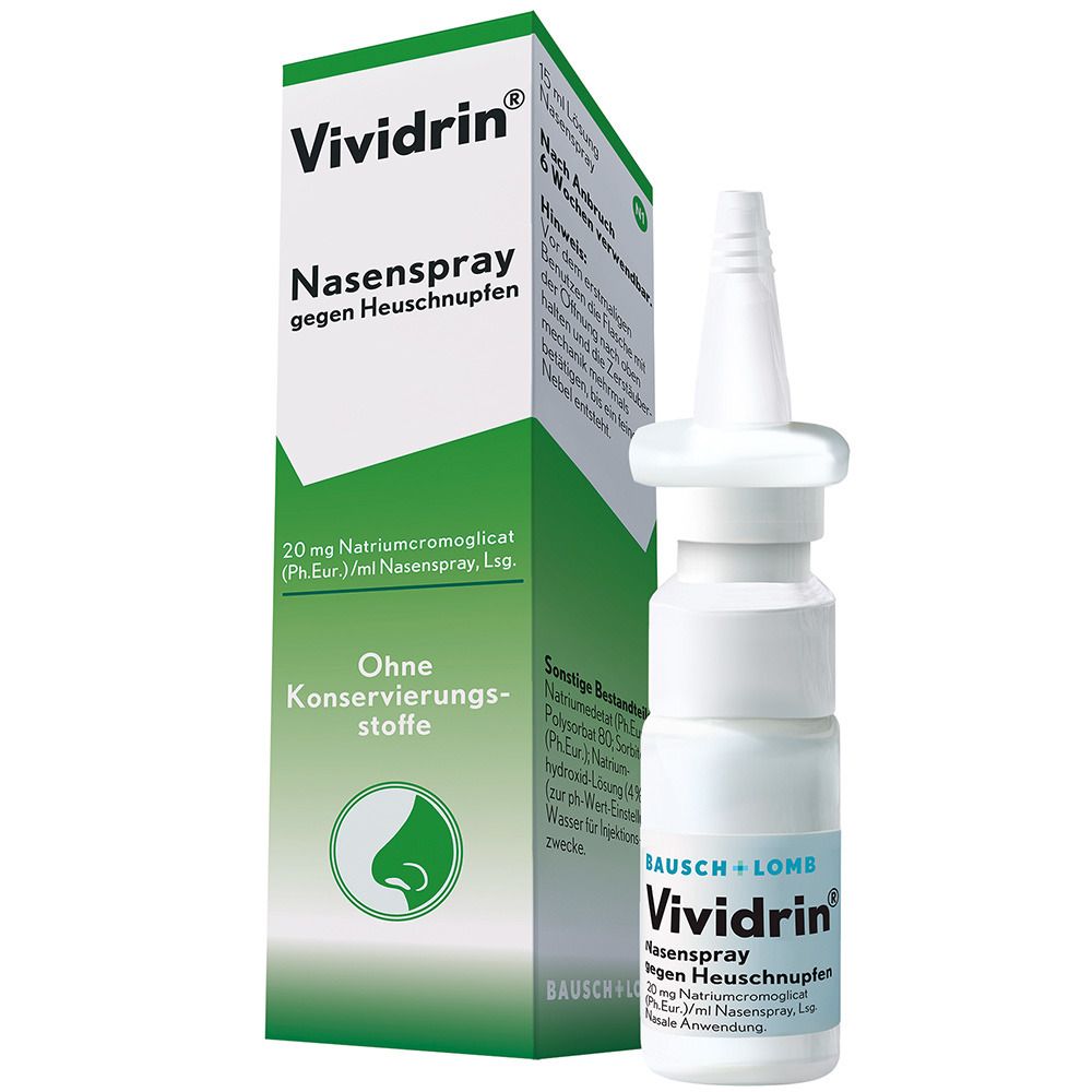 Vividrin® Nasenspray gegen Heuschnupfen