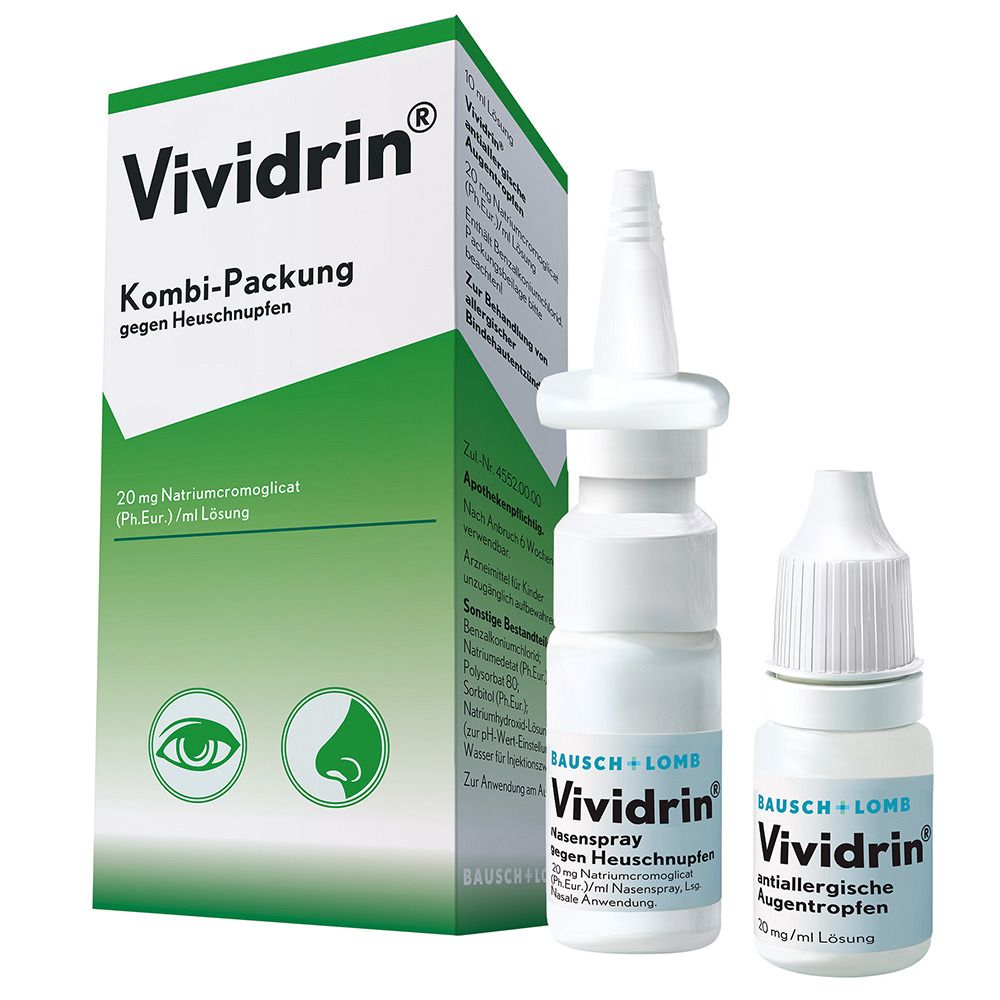 Vividrin® Heuschnupfen Kombi-Packung