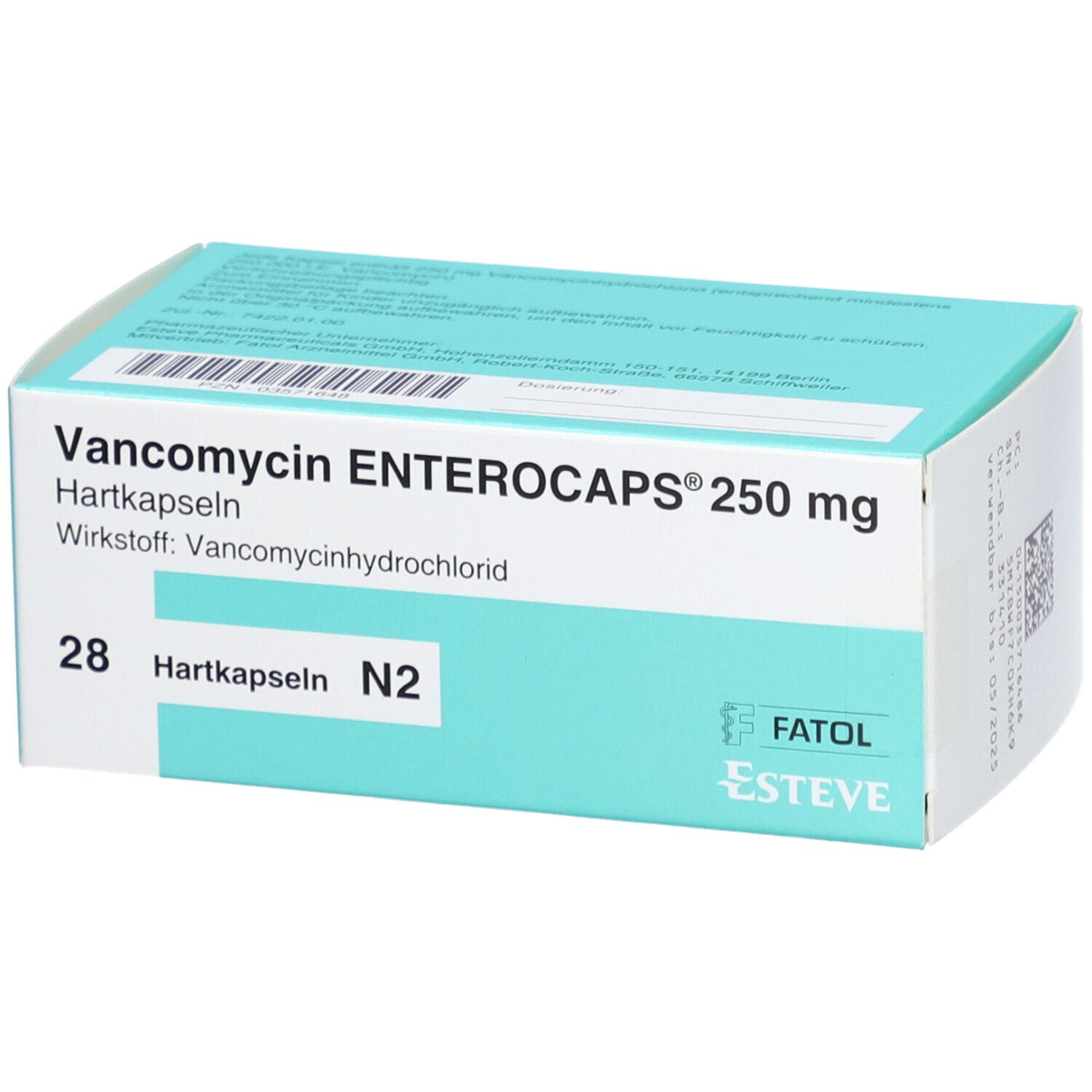 Vancomycin ENTEROCAPS® 250 mg
