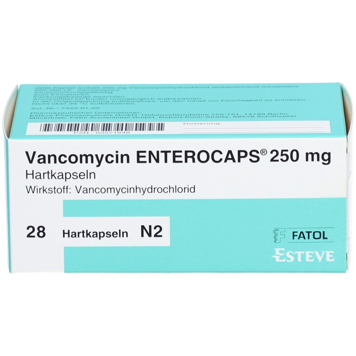 Vancomycin ENTEROCAPS® 250 mg