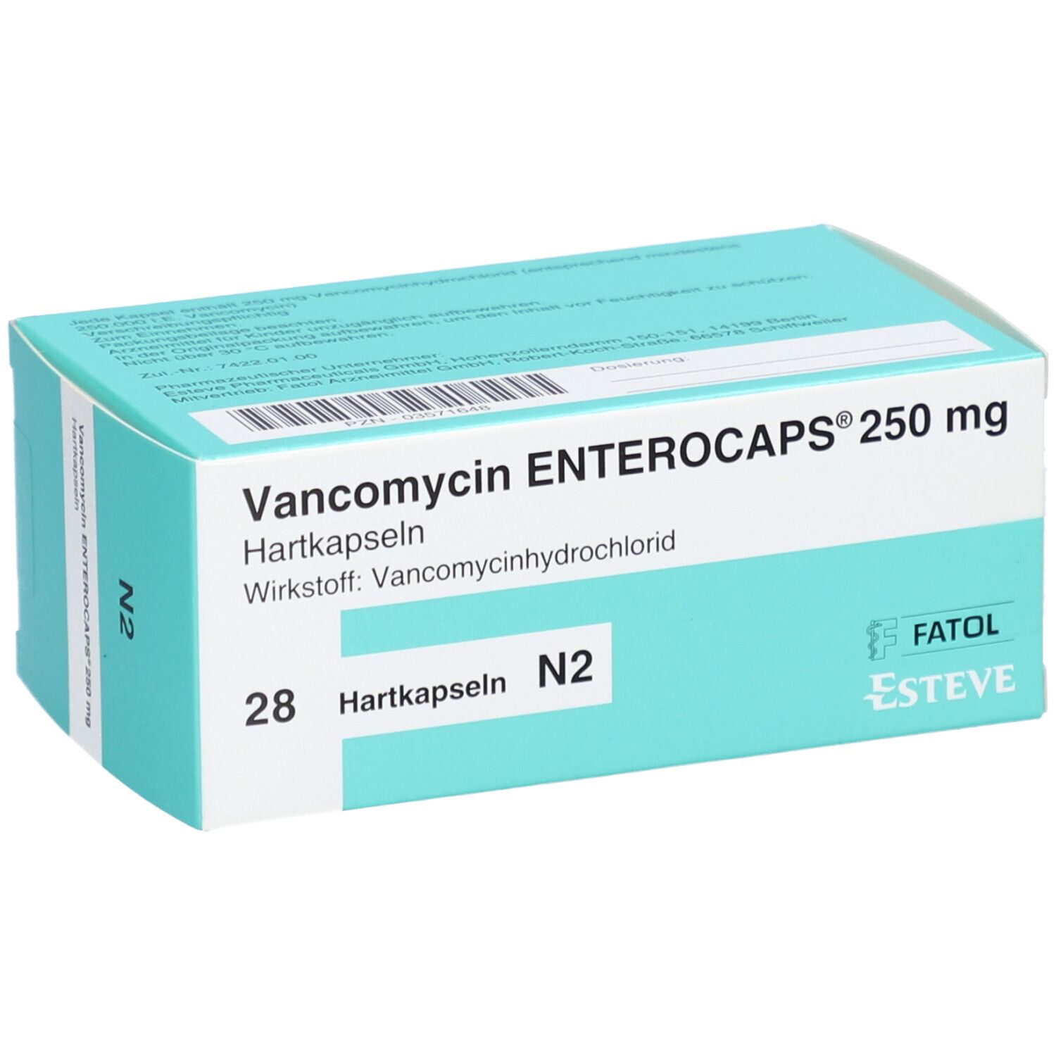 Vancomycin ENTEROCAPS® 250 mg