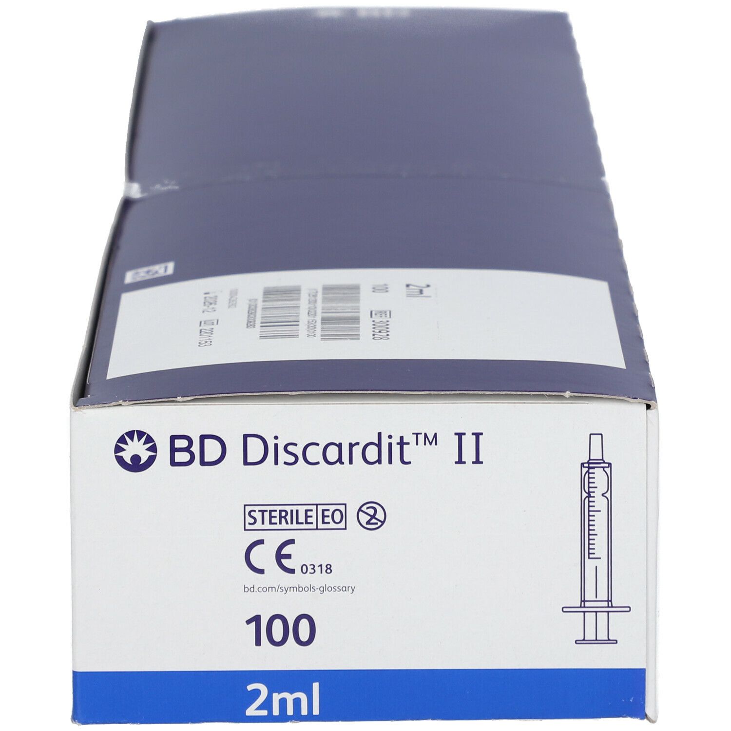 BD Discardit™ II Seringues 100 x 2 ml