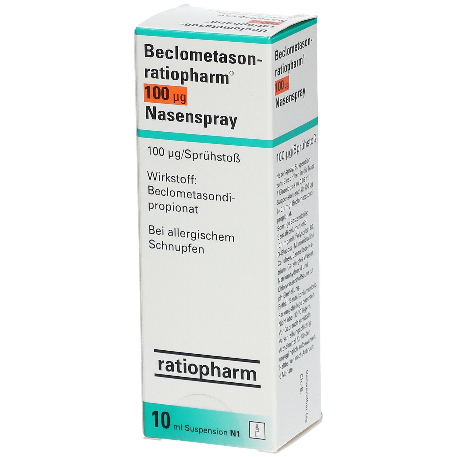 Beclometason-ratiopharm® 100 μg