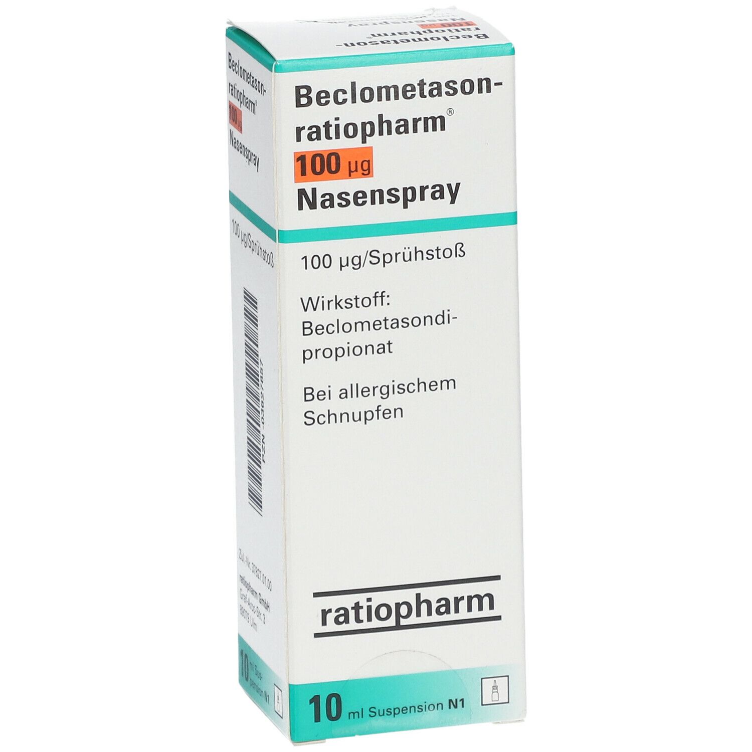 Beclometason-ratiopharm® 100 μg