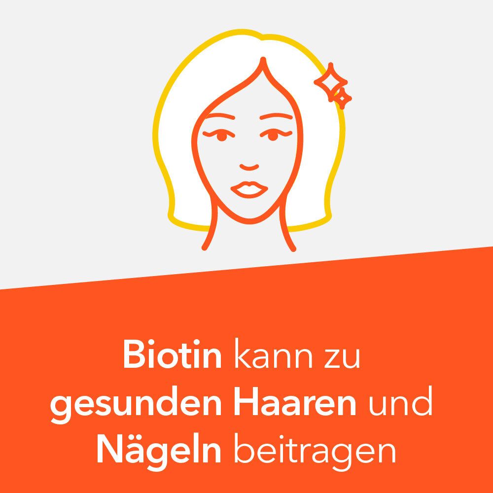 Biotin-ratiopharm® 5 mg: Für die gezielte Vorbeugung und individuelle Behandlung von Biotin-Mangel, Tabletten