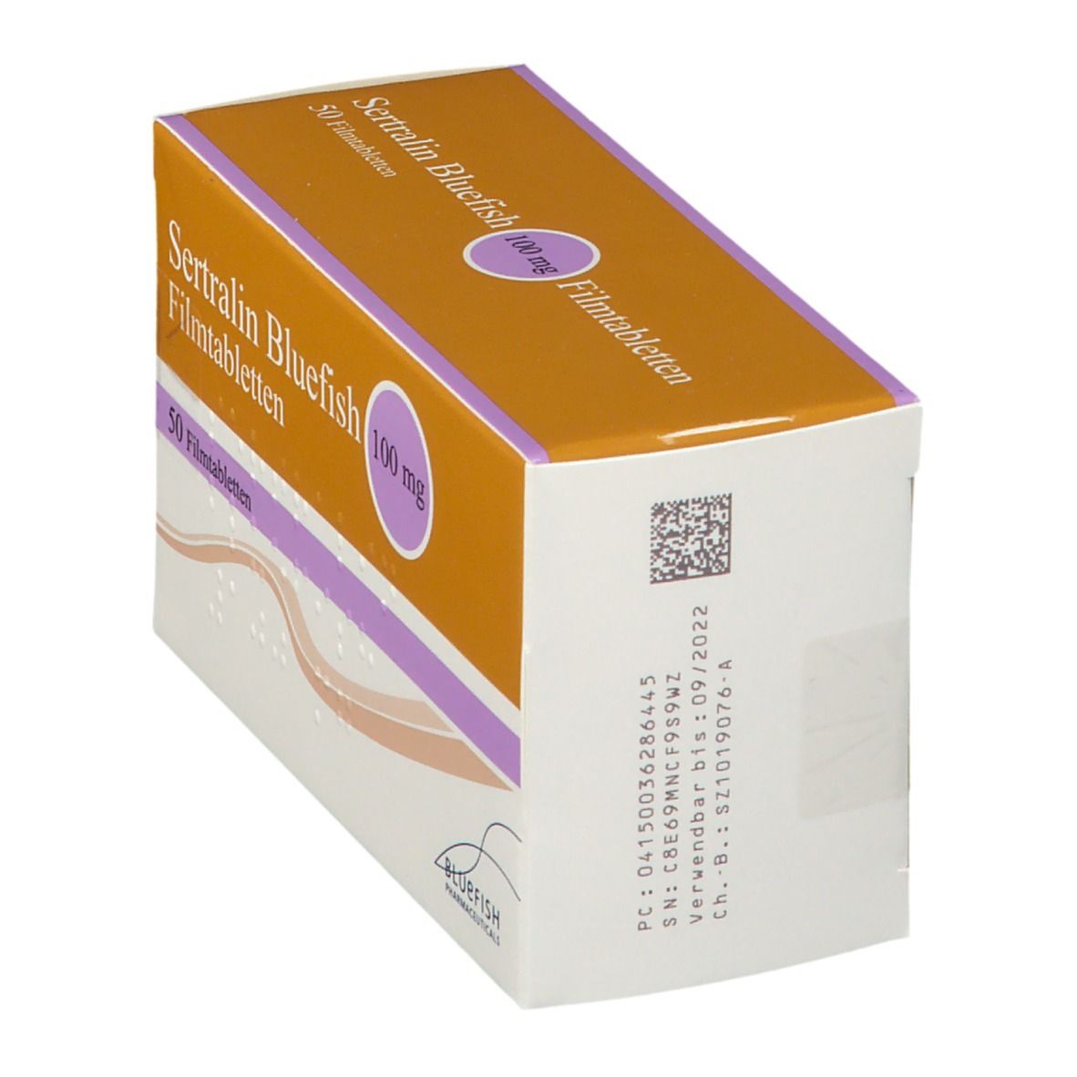 Sertralin Bluefish 100 mg