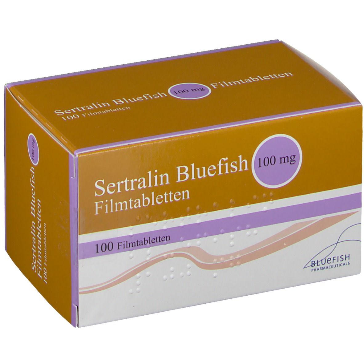 Sertralin Bluefish 100 mg