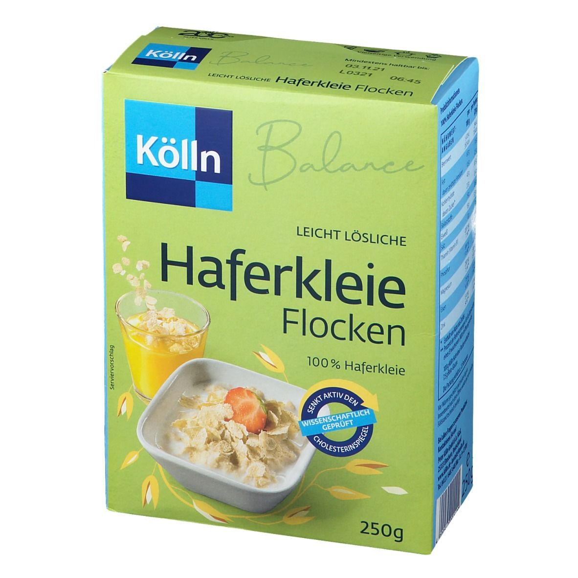 Kölln Haferkleie Flocken