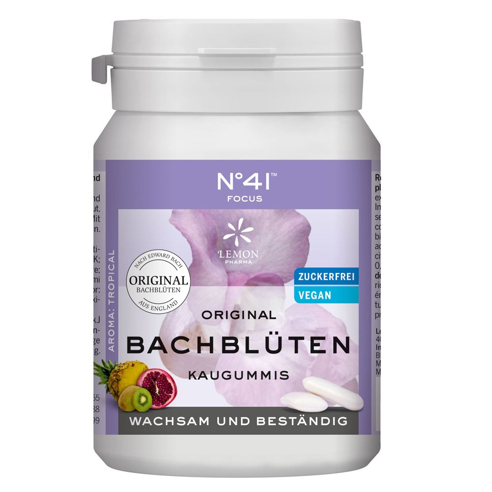 No. 41® Concentration Original Bach Flower Chewing Gums