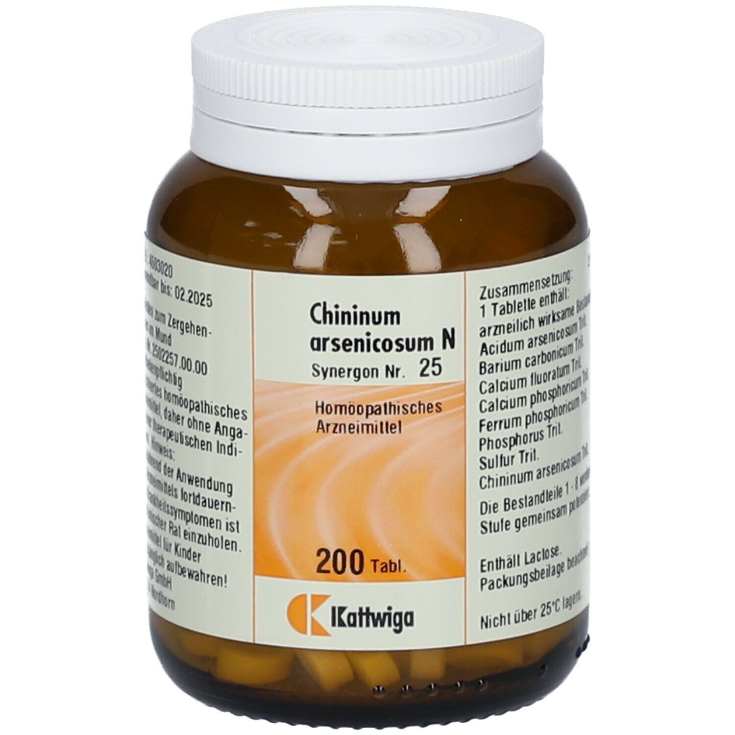 Synergon 25 Chininum arsenic. N Tabletten