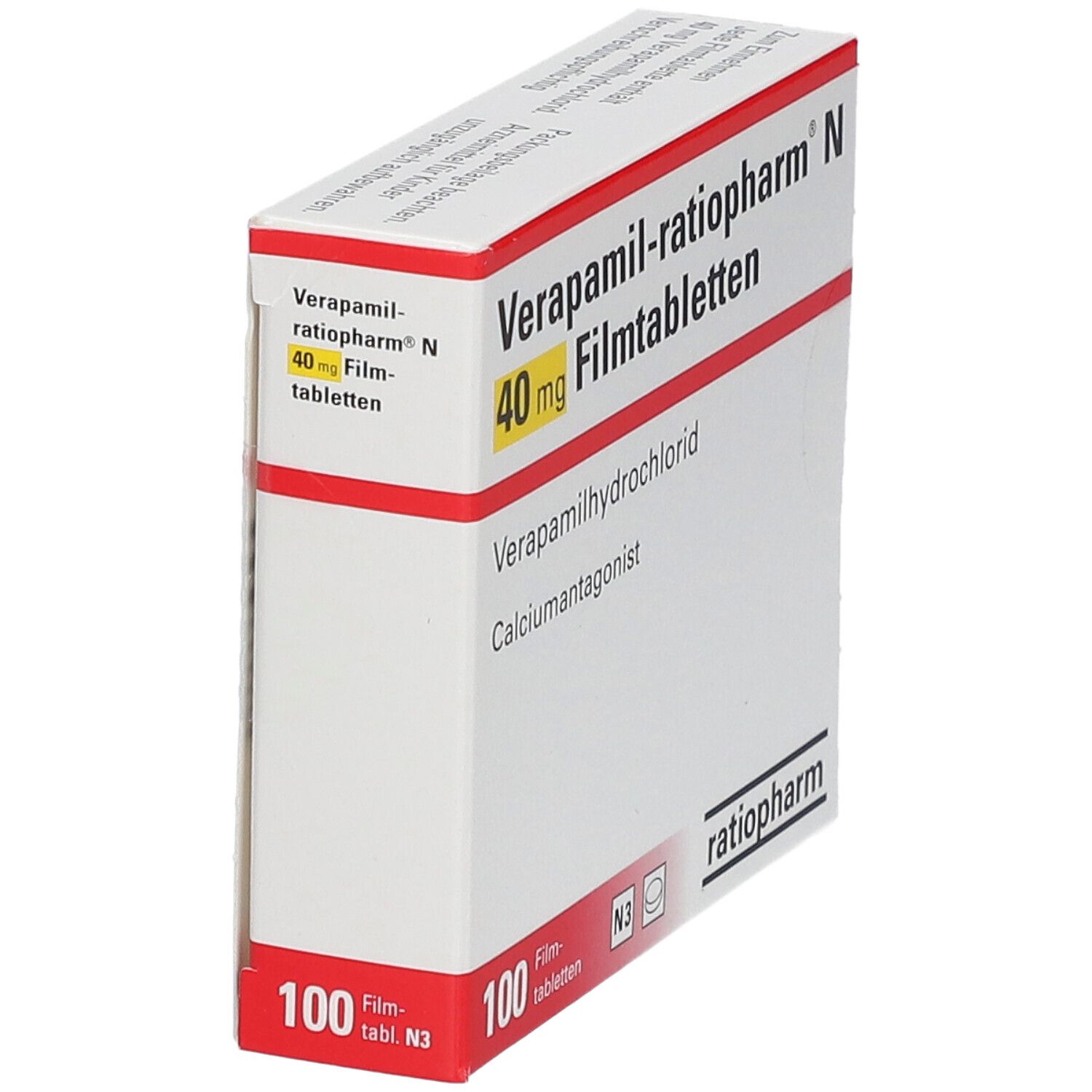 Verapamil-ratiopharm® N 40 mg