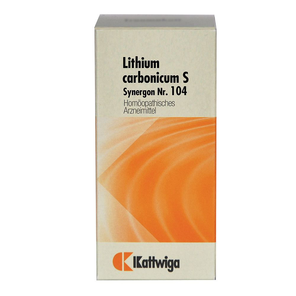 Synergon 104 Lithium carbonicum S Tabletten