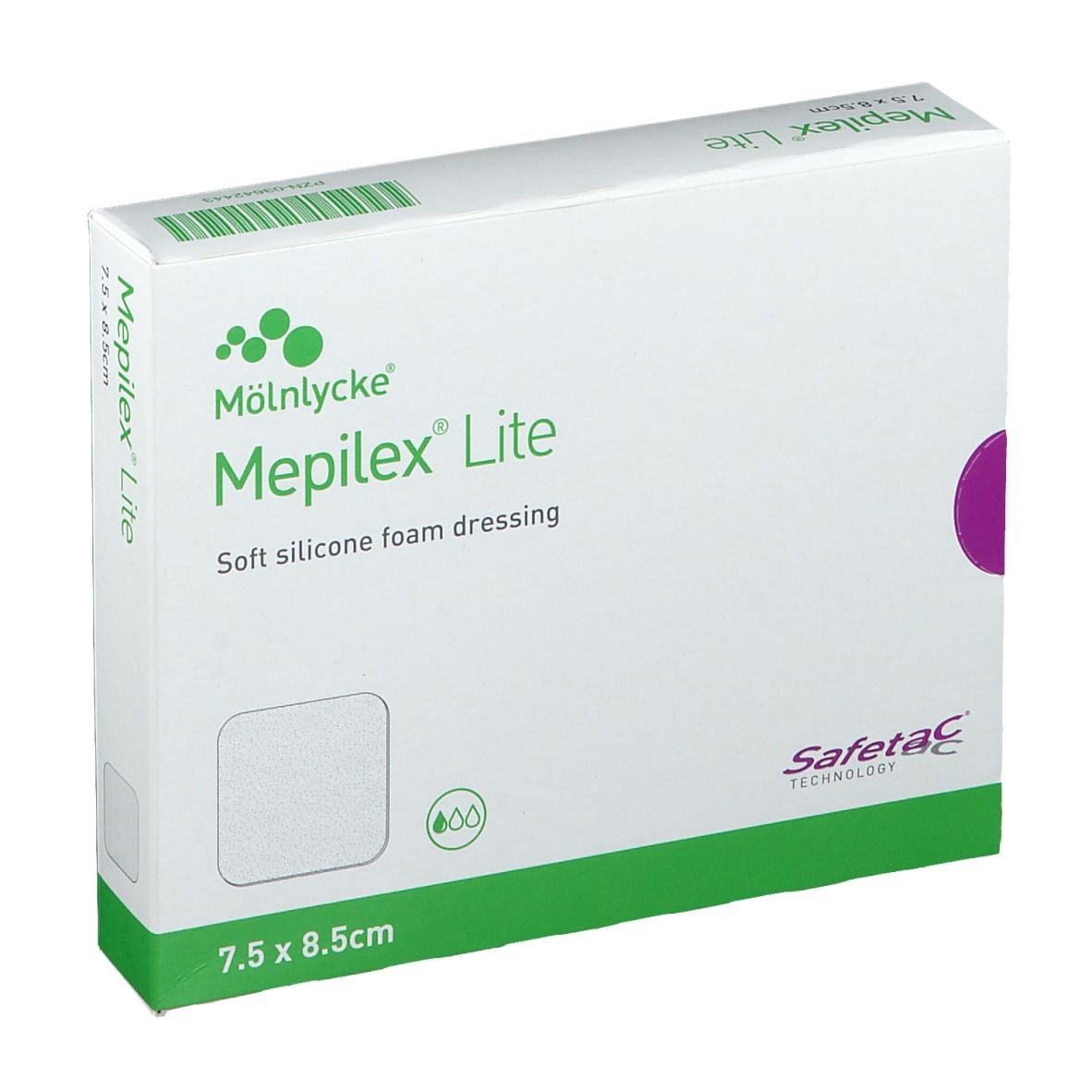Mepilex® Lite Schaumverband 7,5 x 8,5 cm steril